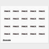Sticker Rond Fissure (Feuille)
