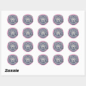 Sticker Rond fixer (Feuille)