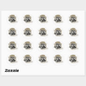 STICKER ROND FJ40 (Feuille)