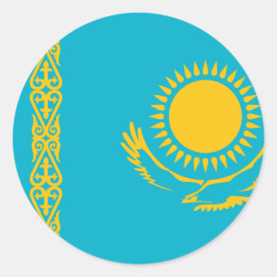 Sticker Rond Flag