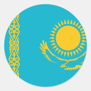 Sticker Rond Flag