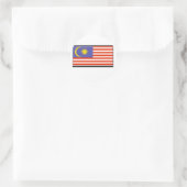 Sticker Rond Flag malaisien (Sac)
