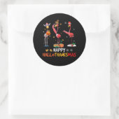 Sticker Rond Flamingo | Flamingo Happy (Sac)