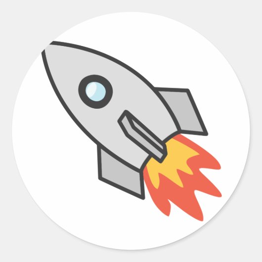 Sticker Rond Flamme (Devant)