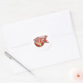 Sticker Rond Flash en mouvement (Enveloppe)