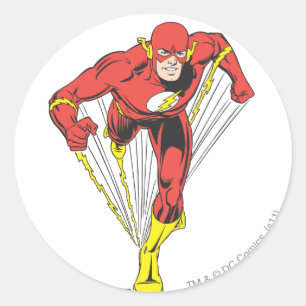 Sticker Rond Flash s'exécute en avant