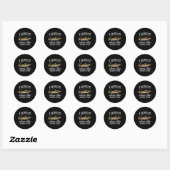 Sticker Rond Flathead Catfish Pêche Poisson d'eau douce Femmes (Feuille)