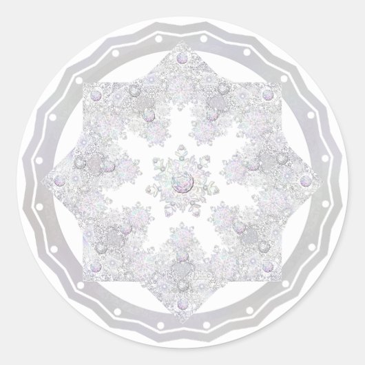 Sticker Rond Flèche blanche (Devant)