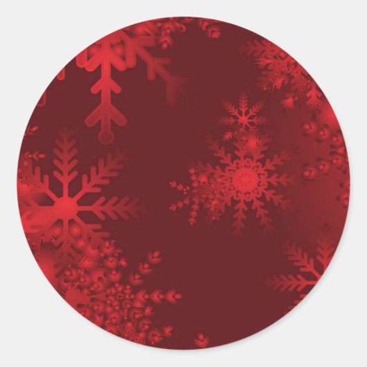 Sticker Rond Flèches rouges (Devant)