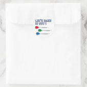 Sticker Rond fléchettes (Sac)