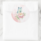 Sticker Rond Fleur (Sac)