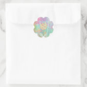 Sticker Rond Fleur (Sac)