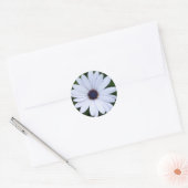 Sticker Rond Fleur carrelée (Enveloppe)