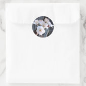 Sticker Rond Fleur cerisier (Sac)
