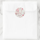 Sticker Rond Fleur de Cerisier (Sac)