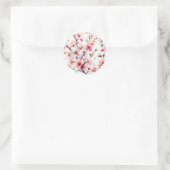Sticker Rond Fleur de Cerisier (Sac)