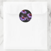 Sticker Rond Fleur de cône (Sac)