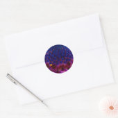 Sticker rond Fleur de Faisée Africaine (Enveloppe)