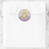 Sticker Rond Fleur De La Vie Yantra (Sac)