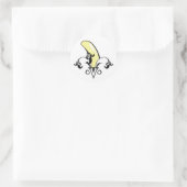 Sticker Rond fleur de lis (Sac)