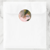 Sticker Rond Fleur Et Grasshopper Azalea (Sac)