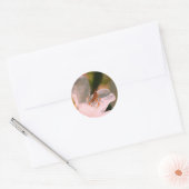 Sticker Rond Fleur Et Grasshopper Azalea (Enveloppe)