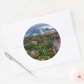 Sticker Rond Fleur sauvage (Enveloppe)