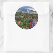 Sticker Rond Fleur sauvage (Sac)