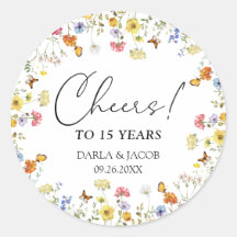 Fleur Sauvage Bohème Floral À Votre Santé Mariage