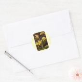 Sticker Rond Fleur sauvage : Cowslip (Enveloppe)