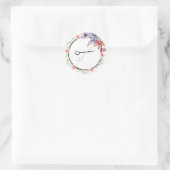 Sticker Rond Fleur Shears (Sac)
