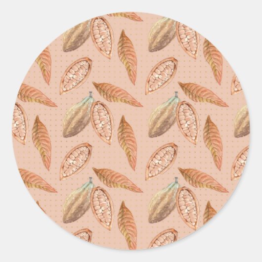 Sticker Rond Fleur Snapdragon (Devant)