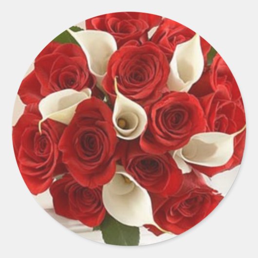 Sticker Rond Fleurs (Devant)