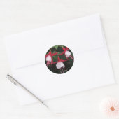Sticker Rond Fleurs (Enveloppe)