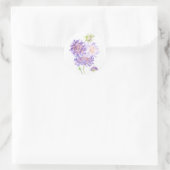 Sticker Rond fleurs (Sac)