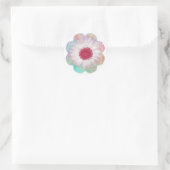 Sticker Rond Fleurs (Sac)