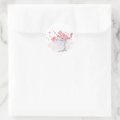 Sticker Rond Fleurs de cerisiers (Sac)