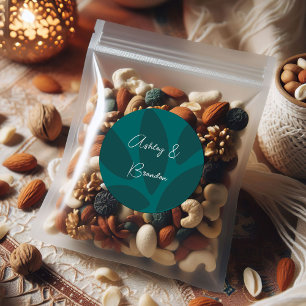 Sticker Rond Fleurs de Pétale de Fleur Mod Botanique Salle de M