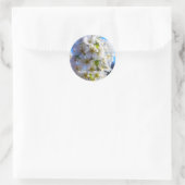 Sticker Rond Fleurs de poires (Sac)