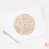 Sticker Rond Fleurs décoratives 18 (Enveloppe)