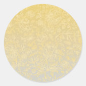 Sticker Rond Fleurs décoratives 20 (Devant)