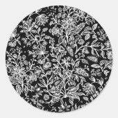 Sticker Rond Fleurs décoratives 21 (Devant)