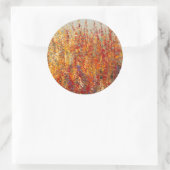 Sticker Rond Fleurs du désert II (Sac)