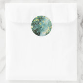 Sticker Rond Fleurs sauvages (Sac)