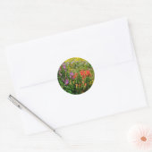 Sticker Rond Fleurs sauvages des Rocheuses (Enveloppe)