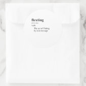 STICKER ROND FLEXTING (Sac)
