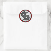 STICKER ROND FLIP SIDE TEX PRO BG (Sac)