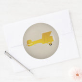 Sticker Rond FLomm Heroes : BY ! (Enveloppe)