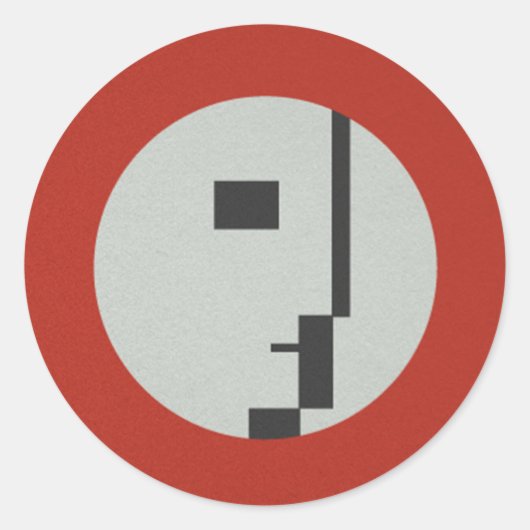 Sticker Rond FLomm Heroes : D’EVOCATUR ! (Devant)