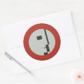 Sticker Rond FLomm Heroes : D’EVOCATUR ! (Enveloppe)